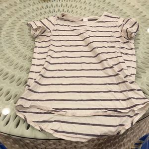 Grey and white Short sleeve Ivivva shirt
